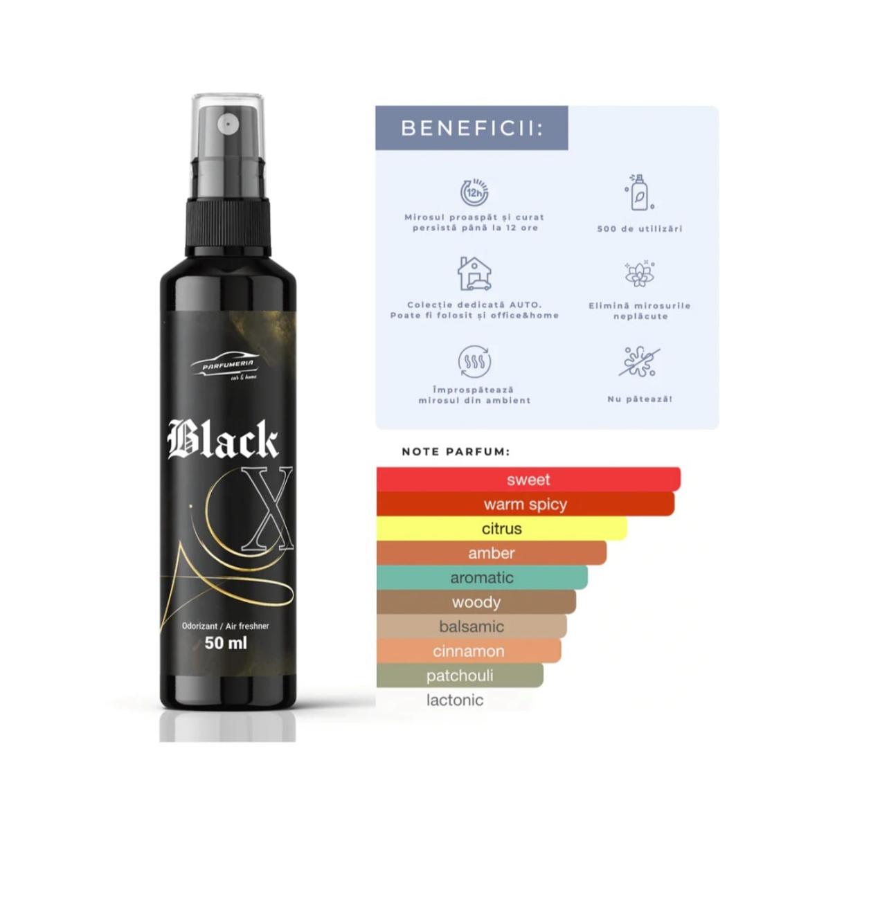 Parfum Auto - Black X